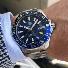Load image into Gallery viewer, Tag Heuer Aquaracer Blue Dial Watch for Men - WAY201T.BA0927