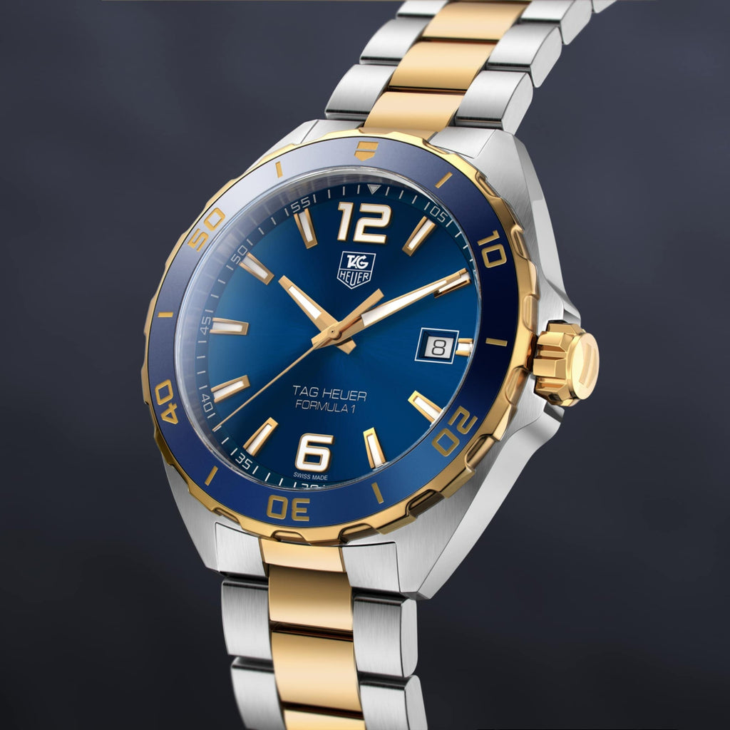 Tag Heuer Formula Blue Dial Watch for Men - WAZ1120.BB0879