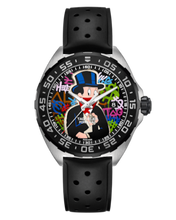 Load image into Gallery viewer, Tag Heuer Formula 1 Alec Monopoly Black Dial Watch for Men - WAZ1117.FT8023