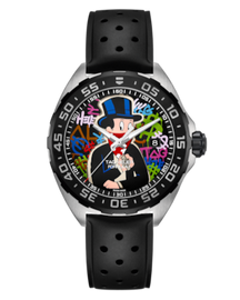 Tag Heuer Formula 1 Alec Monopoly Black Dial Watch for Men - WAZ1117.FT8023