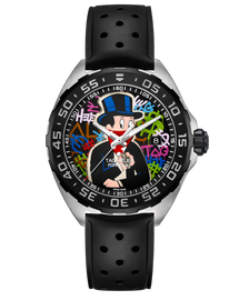 Tag Heuer Formula 1 Alec Monopoly Black Dial Watch for Men - WAZ1117.FT8023