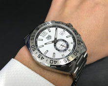 Load image into Gallery viewer, Tag Heuer Formula 1 Calibre 6 Automatic White Dial Silver Steel Strap Watch for Men - WAZ2013.BA0842