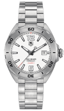 Load image into Gallery viewer, Tag Heuer Formula 1 Calibre 5 Automatic White Dial Silver Steel Strap Watch for Men - WAZ2114.BA0875