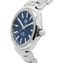 Load image into Gallery viewer, Tag Heuer Link Automatic Blue Dial Silver Steel Strap Watch for Men - WBC2112.BA0603