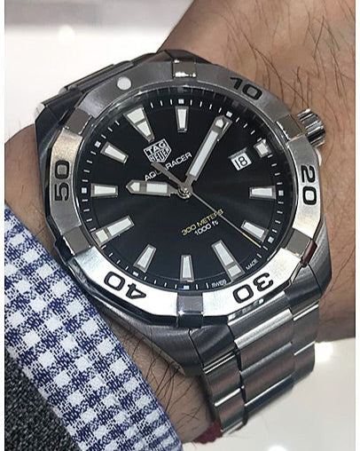 Tag Heuer Aquaracer Black Dial Watch for Men - WBD1110.BA0928