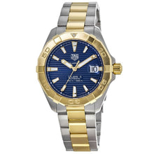 Load image into Gallery viewer, Tag Heuer Aquaracer Calibre 5 Blue Dial Two Tone Steel Strap Watch for Women - WBD2120.BB0930