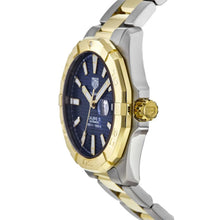 Load image into Gallery viewer, Tag Heuer Aquaracer Calibre 5 Blue Dial Two Tone Steel Strap Watch for Women - WBD2120.BB0930
