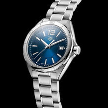 Load image into Gallery viewer, Tag Heuer Formula 1 Quartz Blue Dial Silver Steel Strap Watch for Women - WBJ1312.BA0666