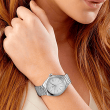 Load image into Gallery viewer, Tag Heuer Formula 1 Mother of Pearl White Dial Silver Steel Strap Watch for Women - WBJ1318.BA0666