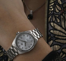 Load image into Gallery viewer, Tag Heuer Formula 1 White Mother of Pearl Dial Silver Steel Strap Watch for Women - WBJ1319.BA0666