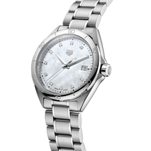 Load image into Gallery viewer, Tag Heuer Formula 1 White Mother of Pearl Dial Silver Steel Strap Watch for Women - WBJ1319.BA0666