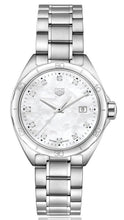 Load image into Gallery viewer, Tag Heuer Formula 1 White Mother of Pearl Dial Silver Steel Strap Watch for Women - WBJ1319.BA0666