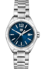 Load image into Gallery viewer, Tag Heuer Formula 1 Quartz Blue Dial Silver Steel Strap Watch for Women - WBJ1312.BA0666