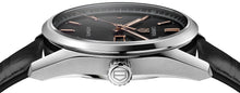 Load image into Gallery viewer, Tag Heuer Carrera Day Date Black Dial Black Leather Strap Watch for Men - WBN2013.FC6503