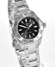 Load image into Gallery viewer, Tag Heuer Aquaracer Professional 200 Quartz Black Dial Silver Steel Strap Watch for Women - WBP1410.BA0622
