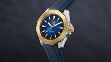 Load image into Gallery viewer, Tag Heuer Aquaracer Professional 200 Automatic Blue Dial Blue Rubber Strap Watch for Men - WBP2150.FT6210