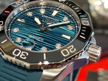 Load image into Gallery viewer, Tag Heuer Aquaracer Professional 300 Automatic Diamonds Green Dial Green Rubber Strap Watch for Women - WBP231G.FT6226