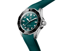 Load image into Gallery viewer, Tag Heuer Aquaracer Professional 300 Automatic Diamonds Green Dial Green Rubber Strap Watch for Women - WBP231G.FT6226