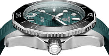 Load image into Gallery viewer, Tag Heuer Aquaracer Professional 300 Automatic Diamonds Green Dial Green Rubber Strap Watch for Women - WBP231G.FT6226