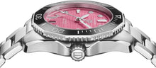 Load image into Gallery viewer, Tag Heuer Aquaracer Professional 300 Automatic Diamonds Pink Dial Silver Steel Strap Watch for Women - WBP231J.BA0618