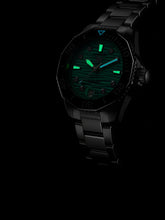 Load image into Gallery viewer, Tag Heuer Aquaracer Professional 300 Automatic Diamonds Green Dial Silver Steel Strap Watch for Women - WBP231K.BA0618