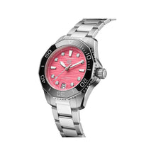 Load image into Gallery viewer, Tag Heuer Aquaracer Professional 300 Automatic Diamonds Pink Dial Silver Steel Strap Watch for Women - WBP231J.BA0618