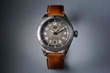 Load image into Gallery viewer, Tag Heuer Autavia Isograph Grey Dial Calfskin Brown Leather Strap Watch for Men - WBE5111.FC8267