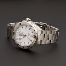 Load image into Gallery viewer, Tag Heuer Formula 1 Calibre 5 Automatic White Dial Silver Steel Strap Watch for Men - WAZ2114.BA0875
