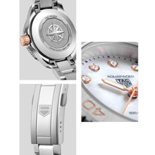 Load image into Gallery viewer, Tag Heuer Aquaracer Professional 200 Quartz Diamonds White Dial Silver Steel Strap Watch for Women - WBP1450.BA0622