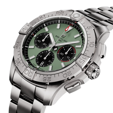 Load image into Gallery viewer, Breitling Avenger B01 Chronograph 44 Green Dial Men's Watch AB0147101L1A1