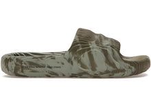 Load image into Gallery viewer, adidas Adilette 22 Slides Olive Strata Silver Green