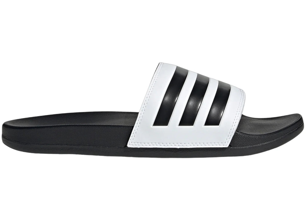 adidas Adilette Comfort Slides Cloud White Core Black