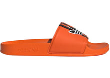 Load image into Gallery viewer, adidas Adilette Slides Orange Core Black Cloud White