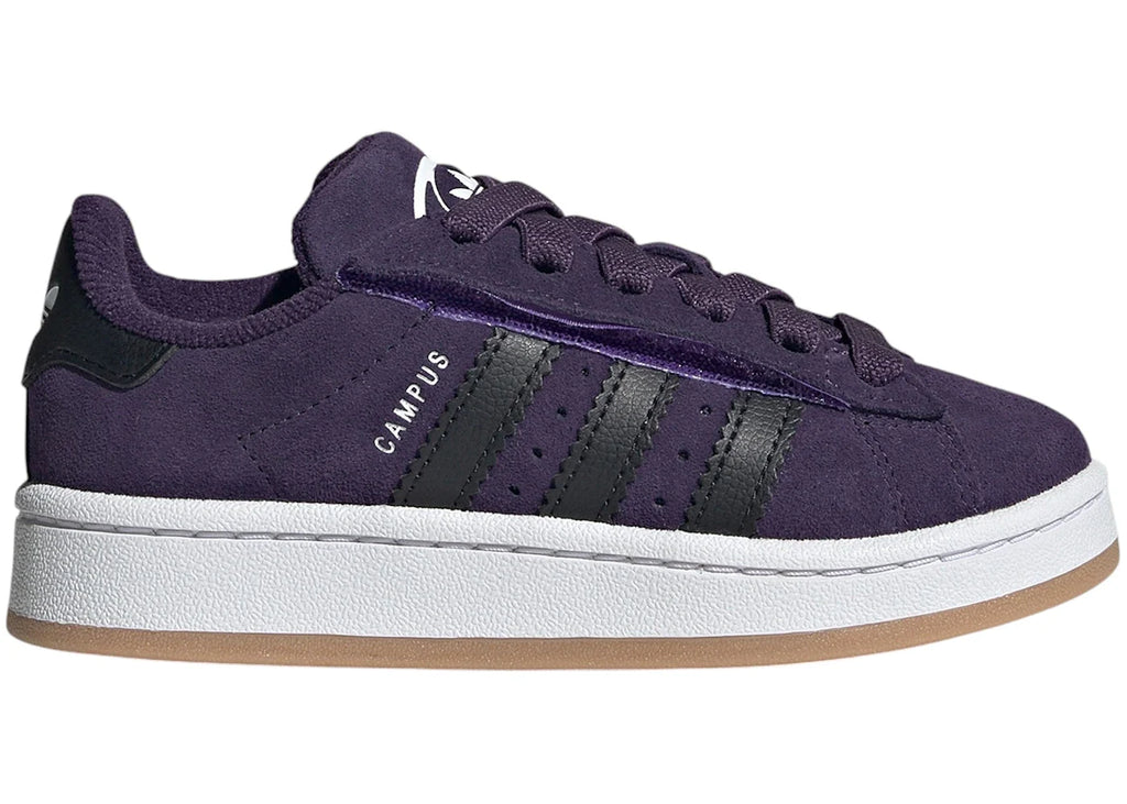 adidas Campus 00s Comfort Closure Camp Aurora Plum Core Black Cloud White (PS)