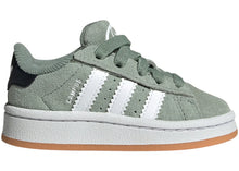 Load image into Gallery viewer, adidas Campus 00s Comfort Closure Silver Green Cloud White Gum (TD)