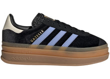 Load image into Gallery viewer, adidas Gazelle Bold Black Blue Spark (GS)