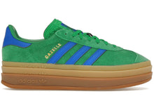 Load image into Gallery viewer, adidas Gazelle Bold Green Blue Gum (Women's)