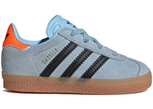 Load image into Gallery viewer, adidas Gazelle Comfort Closure Clear Sky Core Black (TD)