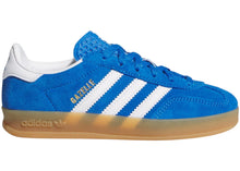 Load image into Gallery viewer, adidas Gazelle Indoor Blue Bird White Gum (PS)