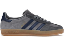 Load image into Gallery viewer, adidas Gazelle Indoor Grey Night Indigo