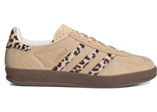 Load image into Gallery viewer, adidas Gazelle Indoor Leopard Crystal Sand (Women's)