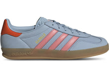 Load image into Gallery viewer, adidas Gazelle Indoor Wonder Blue Solar Orange Gum