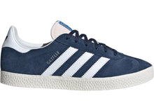 Load image into Gallery viewer, adidas Gazelle Night Indigo Cloud White Core White (GS)