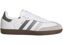 Load image into Gallery viewer, adidas Samba OG Cloud White Grey One Grey Three (GS)