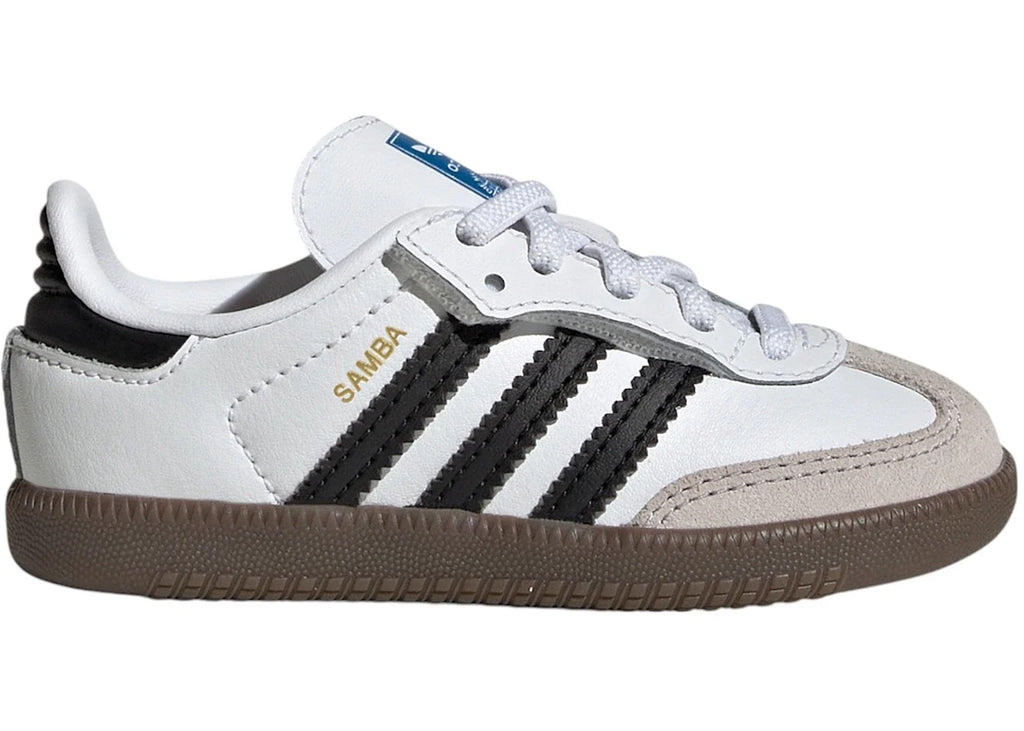 adidas Samba OG Comfort Closure Cloud White Core Black Gum (TD)
