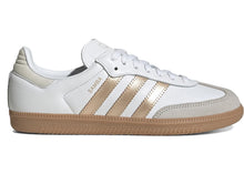 Load image into Gallery viewer, adidas Samba OG White Wonder Gold Metallic (Women's)