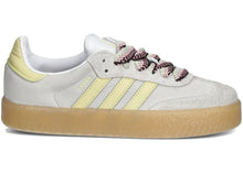 Load image into Gallery viewer, adidas Sambae White Grey Powder Yellow (Women's)