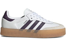 Load image into Gallery viewer, adidas Sambae White Off White Aurora Plum (Women's)