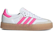 Load image into Gallery viewer, adidas Sambae White Off White Lucid Pink (Women's)