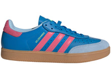 Load image into Gallery viewer, adidas Velosamba Leather Bright Blue Pulse Magenta Lucid Lemon